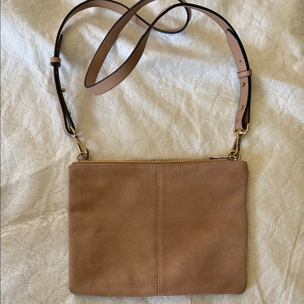 Elegant Tan Crossbody Bag